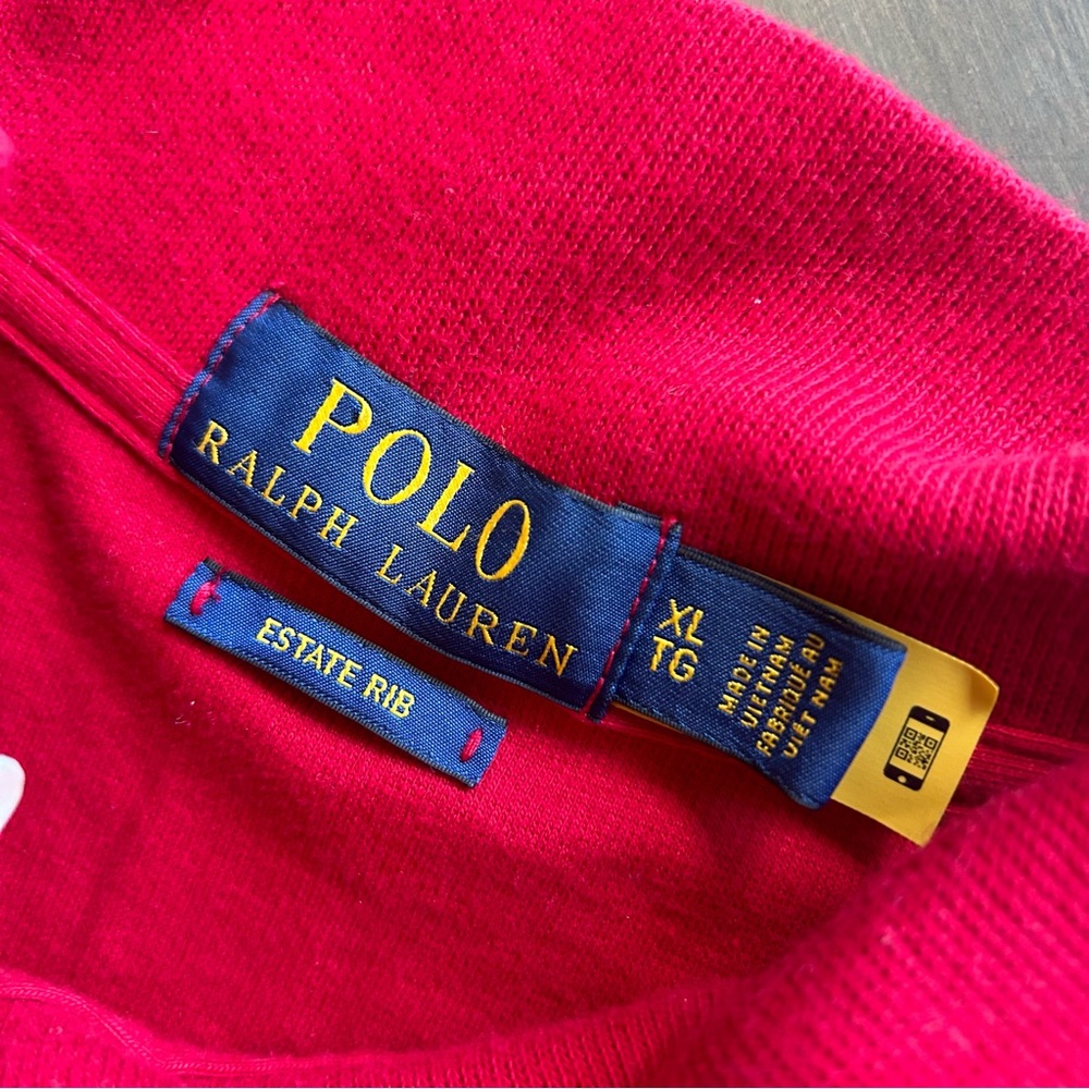 Polo Ralph Lauren Estate Rib Quarter Zip - Picture 3 of 4